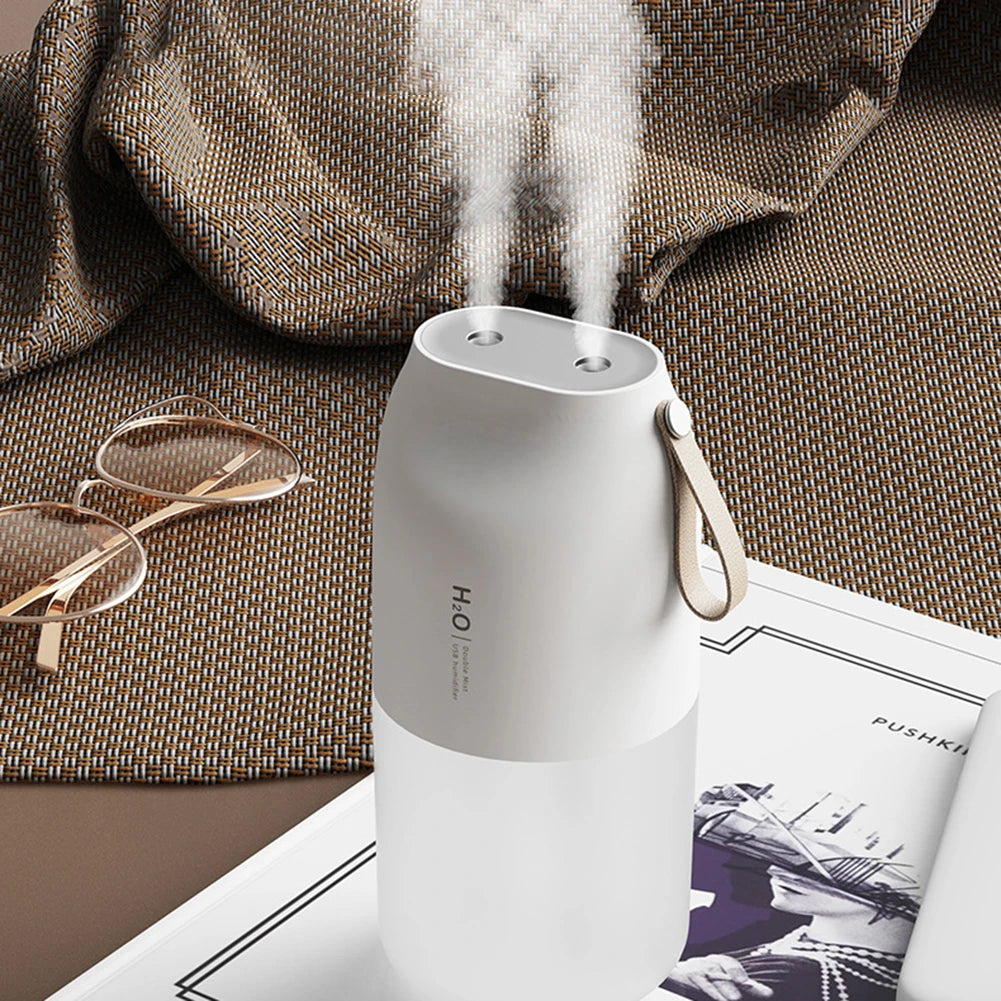 300ml Portable Aroma Diffuser – USB Cool Mist Humidifier with LED Light - Manifest BeautyCare 