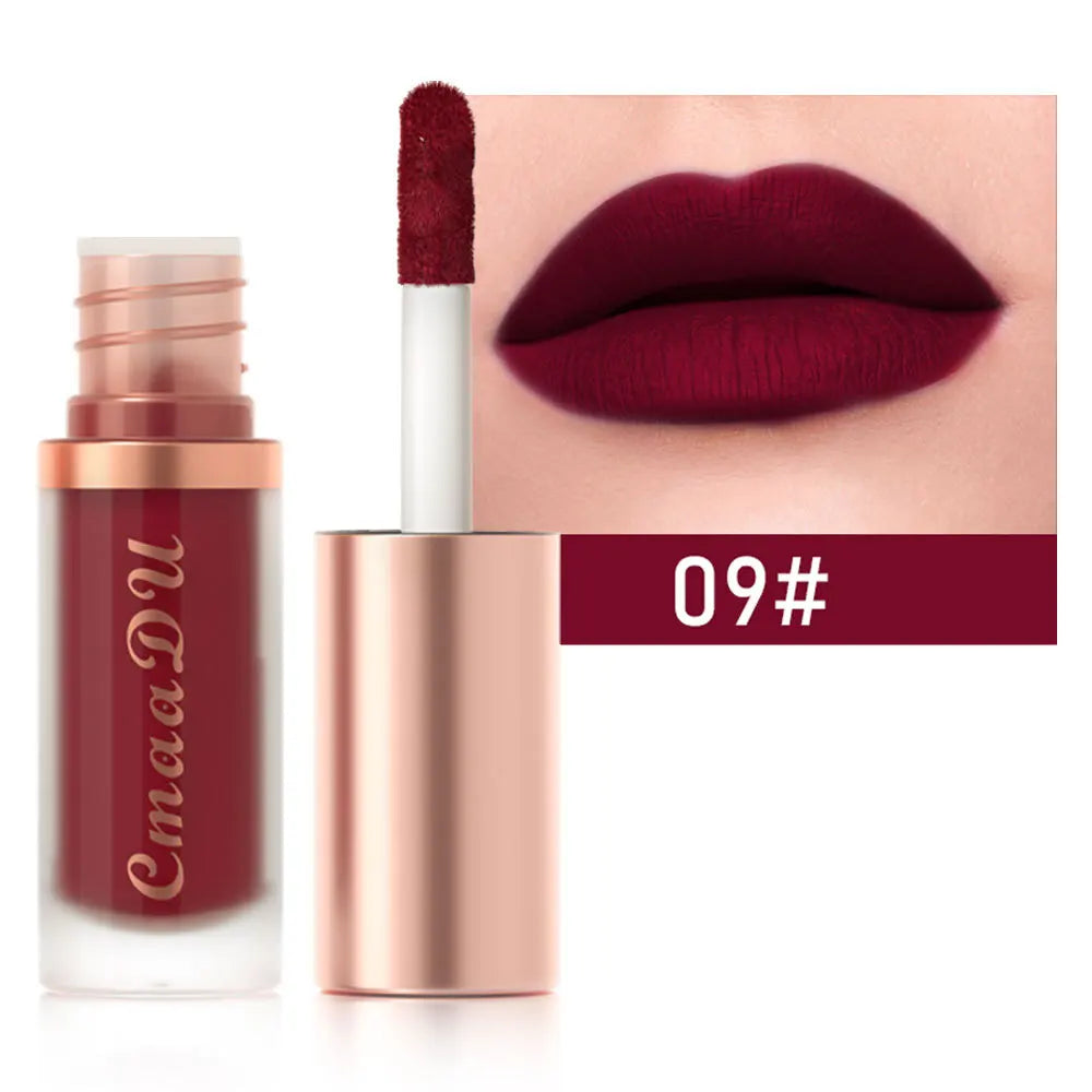 Waterproof Matte Velvet Lip Glaze – Long-Lasting, Non-Stick & Moisturizing - Manifest BeautyCare 