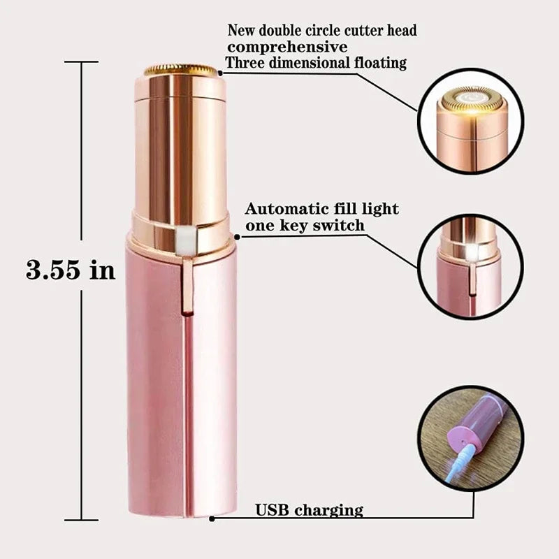 New USB Epilator – Mini Electric Facial Hair & Eyebrow Trimmer - Manifest BeautyCare 