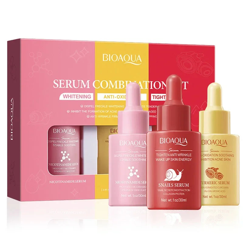 Snail Turmeric Nicotinamide Facial Essence Set - Manifest BeautyCare 