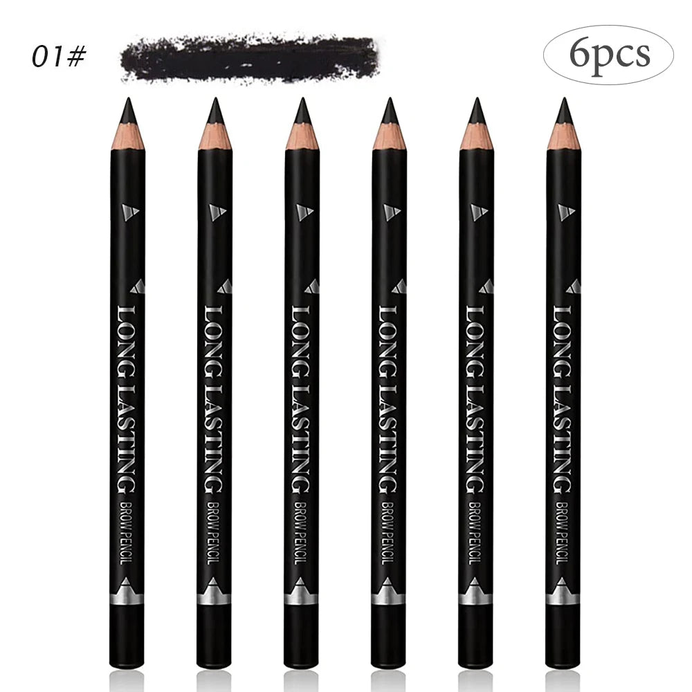 6/12Pcs Waterproof Eyebrow Pencil - Manifest BeautyCare 