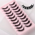 30 Pairs Russian D Curl Strip Lashes – Fluffy, Wispy & Natural Look - Manifest BeautyCare 