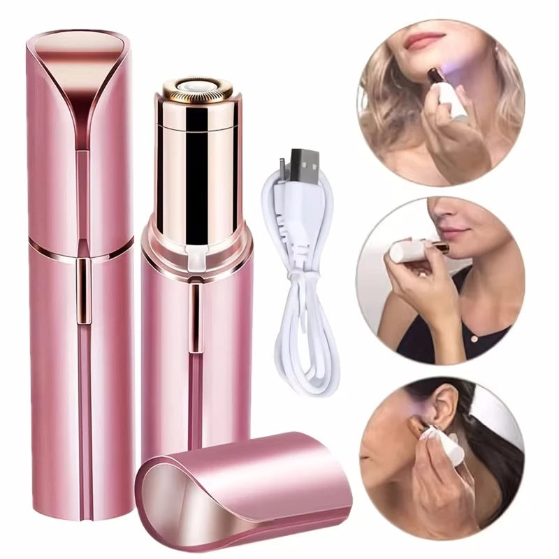 New USB Epilator – Mini Electric Facial Hair & Eyebrow Trimmer - Manifest BeautyCare 