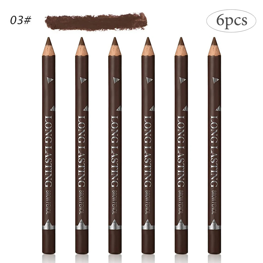 6/12Pcs Waterproof Eyebrow Pencil - Manifest BeautyCare 