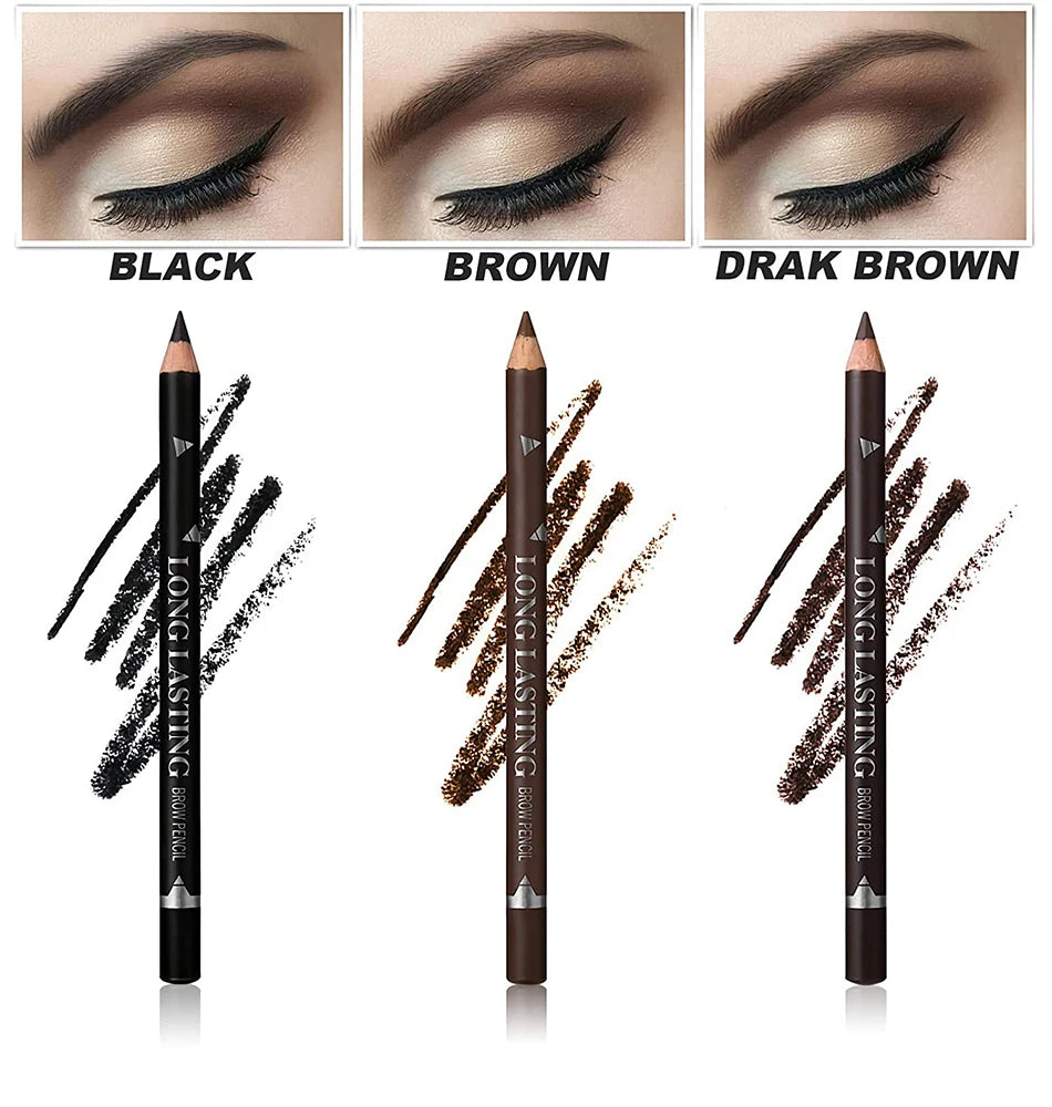 6/12Pcs Waterproof Eyebrow Pencil - Manifest BeautyCare 