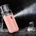 Mini Portable Facial Steamer – Rechargeable Nano Mist Hydrating Spray - Manifest BeautyCare 