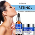 Retinol Cream & Serum Set – Hydrating & Anti-Aging Skin Repair Duo - Manifest BeautyCare 