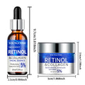 Retinol Cream & Serum Set – Hydrating & Anti-Aging Skin Repair Duo - Manifest BeautyCare 